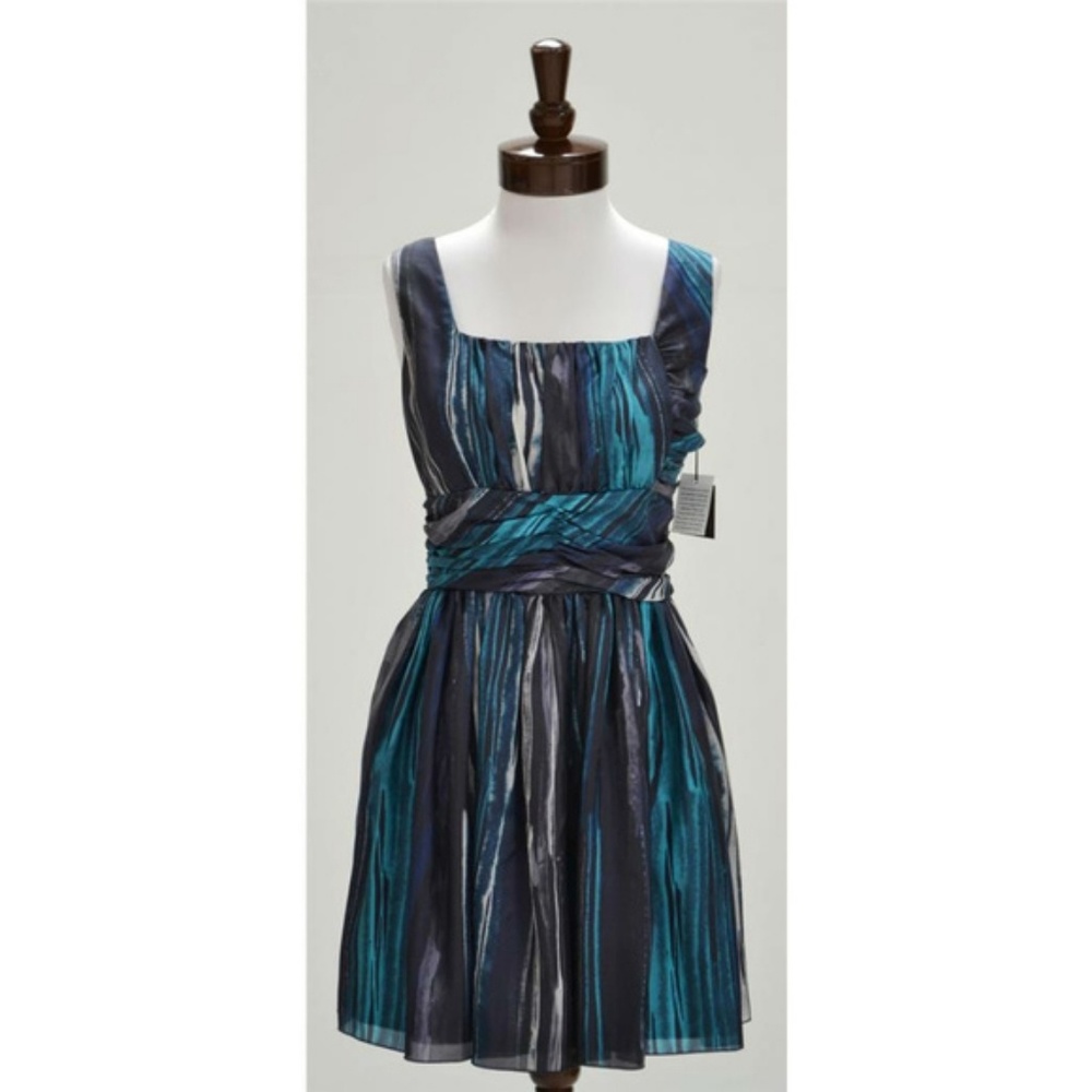 NWT Anthropologie Anna Sui silk dress